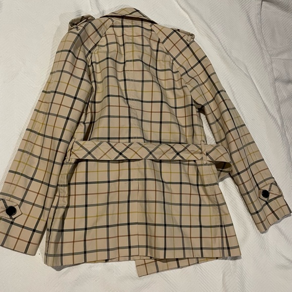 XS Coach Fall Plaid Jacket - Picture 2 of 4